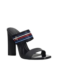 TOMMY HILFIGER SLIDE Sandale &icirc;nalte cu panglică cu logo albastru spațial - Pantofi femei - 3
