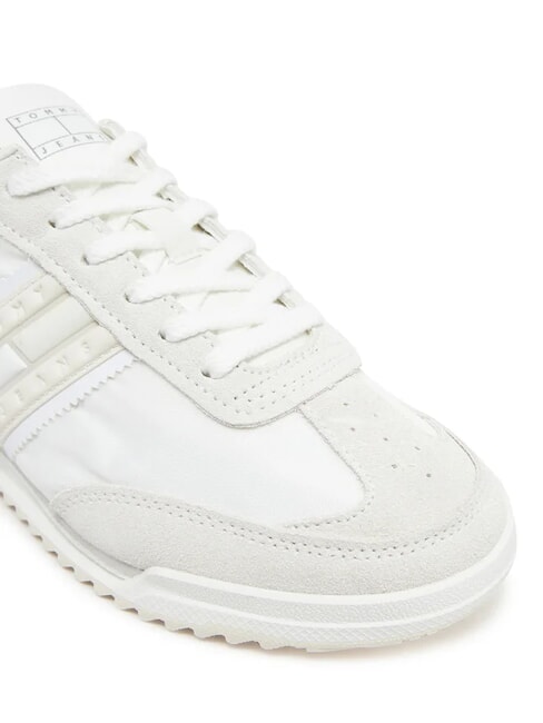 TJW RETRO RUNNER Teniși din piele și material textil ecru - Pantofi femei