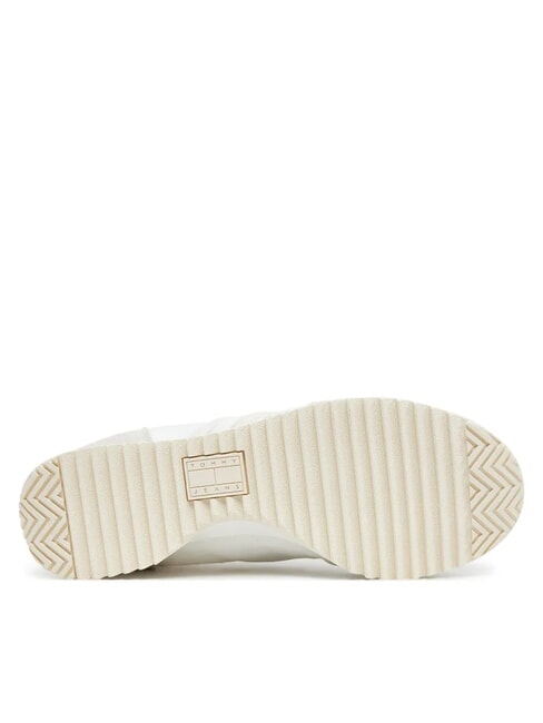 TJW RETRO RUNNER Teniși din piele și material textil ecru - Pantofi femei