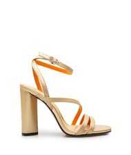 TOMMY HILFIGER TH GOLD BLOCK Sandale &icirc;nalte din piele - Pantofi femei