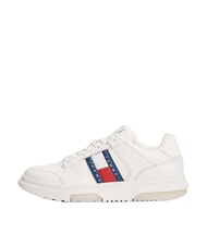 TOMMY HILFIGER BROOKLYN ESSENTIAL Teniși din piele pentru femei ecru - Pantofi femei - 2