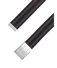 TOMMY HILFIGER TJ DAILY Curea de bumbac negru - Curele - 2