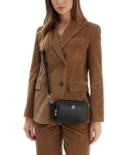 TOMMY HILFIGER TH ICON Geantă de umăr mini negru - Genți femei - 5