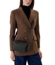 TOMMY HILFIGER TH LOGO Geantă de umăr mini negru - Genți femei - 5