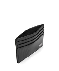 TOMMY HILFIGER TH FLAG Suport card din piele negru - Portofele bărbați - 3