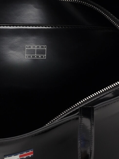 TJ MUST Sacoșă de cumpărături negru - Genți femei