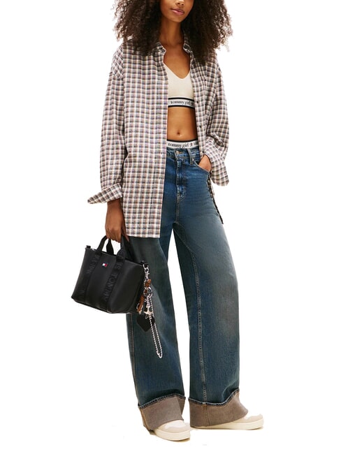 TJ DAILY ELEVATED Geantă de m&acirc;nă cu curea de umăr negru - Genți femei