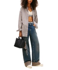 TOMMY HILFIGER TJ DAILY ELEVATED Geantă de m&acirc;nă cu curea de umăr negru - Genți femei - 4