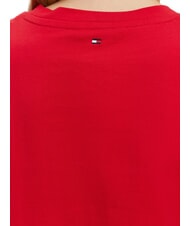 TOMMY HILFIGER TH Tricou cu m&acirc;necă scurtă, croială regulată roșu primar - tricou - 4