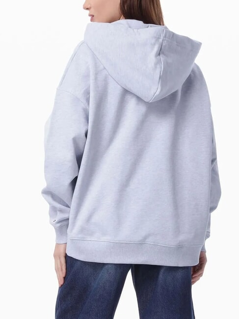 OUTLINE FLAG TEE Hanorac cu croială regulată gheață albastră heather - Hanorace pentru femei