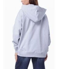 TOMMY HILFIGER OUTLINE FLAG TEE Hanorac cu croială regulată gheață albastră heather - Hanorace pentru femei - 2