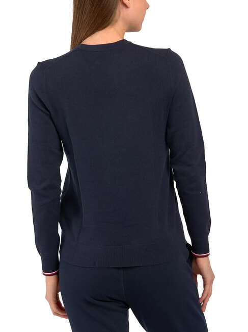 TH Pulover cu guler rotund pentru femei cerul deșertului - Pulovere pentru femei