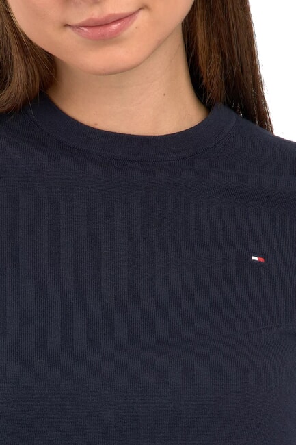 TH Pulover cu guler rotund pentru femei cerul deșertului - Pulovere pentru femei