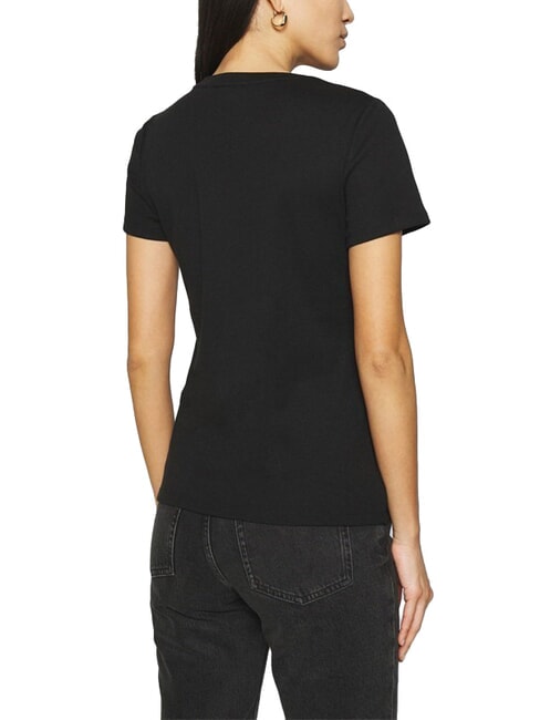 TH Tricou cu m&acirc;necă scurtă și guler rotund blugi albaștri - tricou