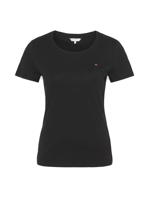 TH Tricou cu m&acirc;necă scurtă și guler rotund blugi albaștri - tricou