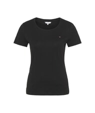 TOMMY HILFIGER TH Tricou cu m&acirc;necă scurtă și guler rotund blugi albaștri - tricou - 4