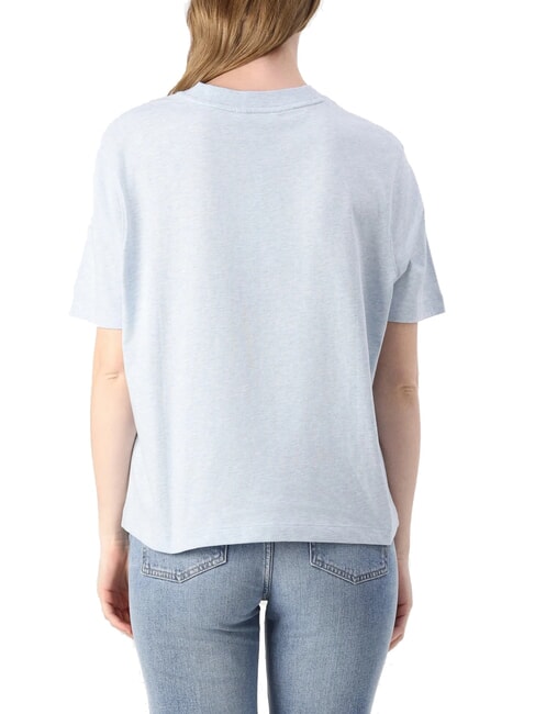 OUTLINE FLAG TEE Tricou cu m&acirc;necă scurtă, croială regulată gheață albastră heather - tricou