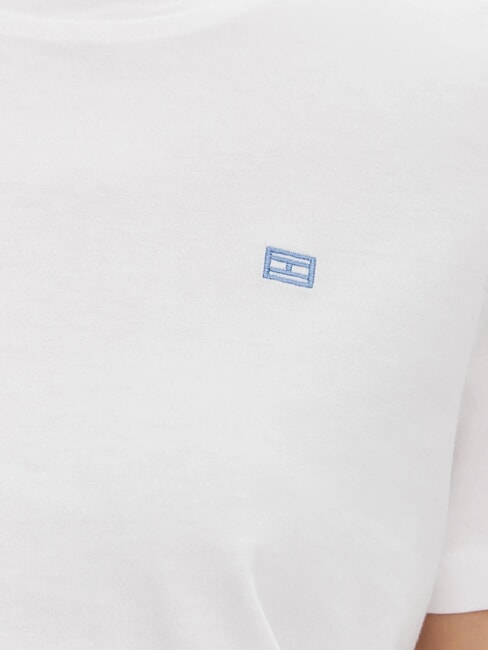 TH Tricou cu m&acirc;necă scurtă, croială regulată alb optic - tricou