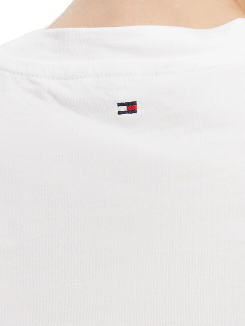 TH Tricou cu m&acirc;necă scurtă, croială regulată alb optic - tricou