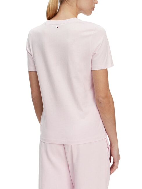 TH Tricou cu m&acirc;necă scurtă, croială regulată roz deschis - tricou