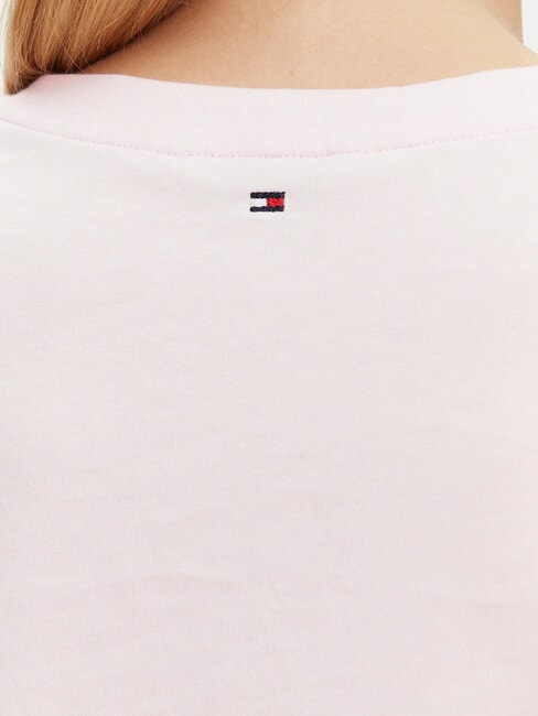 TH Tricou cu m&acirc;necă scurtă, croială regulată roz deschis - tricou