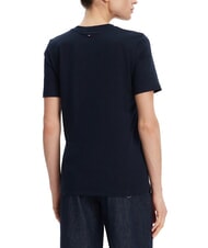 TOMMY HILFIGER TH Tricou cu m&acirc;necă scurtă, croială regulată bleumarin noapte &icirc;ntunecată - tricou - 2