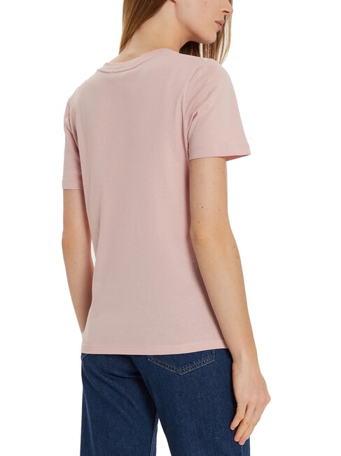 TH 1985 Tricou de bumbac roz cețos - tricou