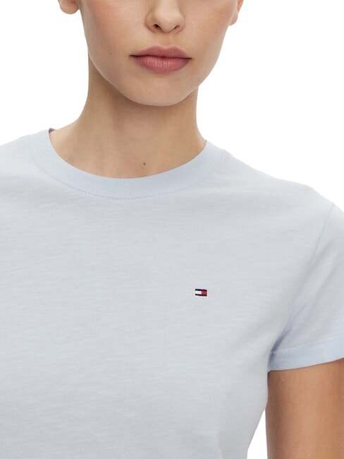 SLUB Tricou din bumbac cu m&acirc;necă scurtă albastru răcoros - tricou