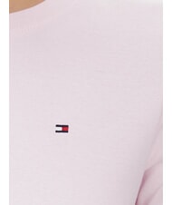 TOMMY HILFIGER TH Tricou din bumbac roz deschis - tricou - 4
