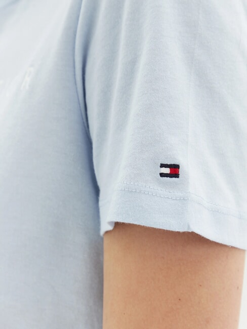 TH 1985 Tricou de bumbac albastru răcoros - tricou