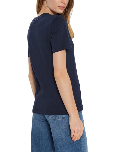 TH 1985 Tricou de bumbac bleumarin noapte &icirc;ntunecată - tricou