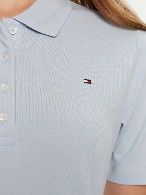 TH 1985 Tricou polo cu m&acirc;necă scurtă pentru femei albastru răcoros - maiou Polo