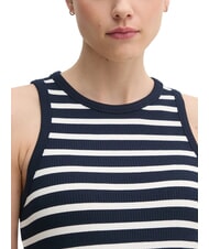 TOMMY HILFIGER TH Maiou bleumarin &icirc;nchis/ ecru stp - tricou - 3