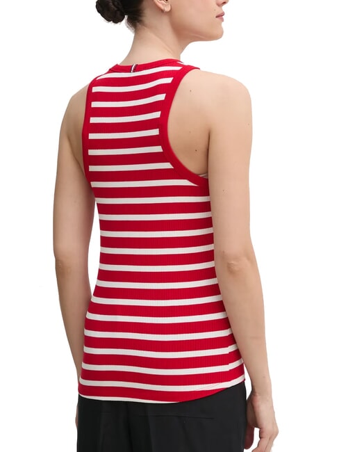 TH Maiou roșu mediu/alb - tricou