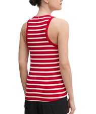 TOMMY HILFIGER TH Maiou roșu mediu/alb - tricou - 2