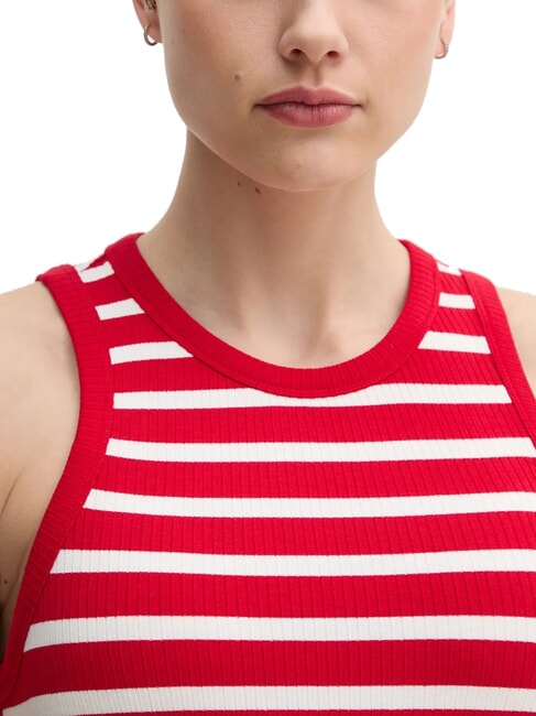 TH Maiou roșu mediu/alb - tricou