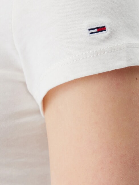 TH JEANS Tricou din bumbac cu imprimeu cu logo alb antic - tricou