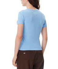 TOMMY HILFIGER TH JEANS Tricou din bumbac cu imprimeu cu logo - tricou