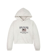 TOMMY HILFIGER KIDS BIMBA Hanorac cu paiete erica albă ca zăpada - Hanorac pentru bebeluși - 4