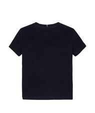 TOMMY HILFIGER KIDS BIMBA Tricou din bumbac cu imprimeu sclipici bleumarin noapte &icirc;ntunecată - Tricou copil - 5