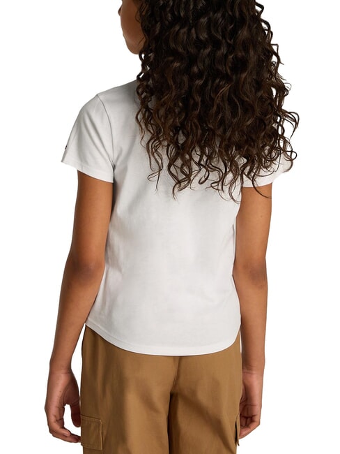 KIDS BIMBA Tricou cu m&acirc;necă scurtă și imprimeu cu logo alb - Tricou copil