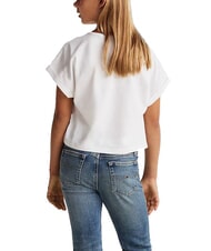 TOMMY HILFIGER KIDS BIMBA Tricou cu m&acirc;necă scurtă și logo &icirc;n relief alb - Tricou copil - 2