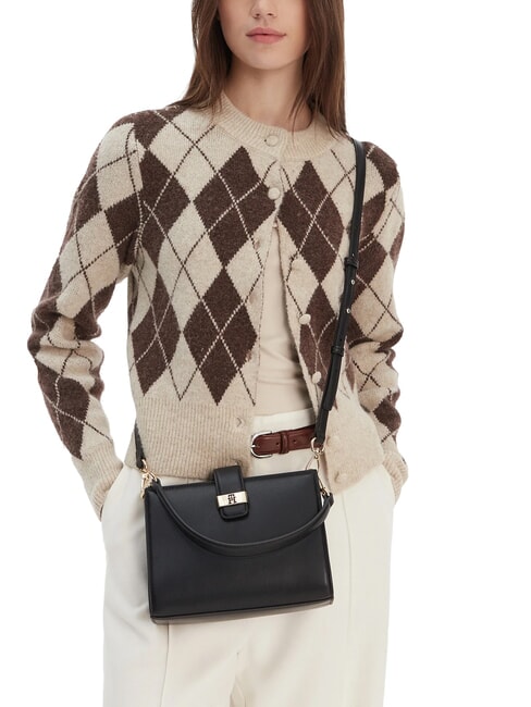 TH HERITAGE Geantă de umăr, cu curea de umăr negru - Genți femei