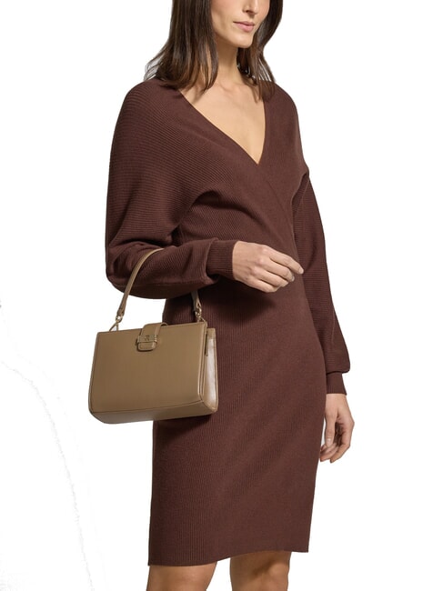 TH HERITAGE Geantă de umăr, cu curea de umăr Taupe nordic - Genți femei