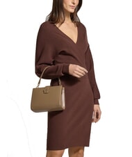 TOMMY HILFIGER TH HERITAGE Geantă de umăr, cu curea de umăr Taupe nordic - Genți femei - 4