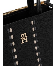 TOMMY HILFIGER TH TIMELESS Geantă de m&acirc;nă, cu curea de umăr negru - Genți femei - 4