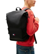 TOMMY HILFIGER TJ DAILY TECH Rucsac negru - Rucsacuri pentru școală și timp liber - 5