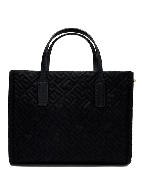 TH CITY Geantă de m&acirc;nă, cu curea de umăr negru - Genți femei