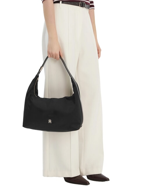 TH GO Geantă de umăr negru - Genți femei