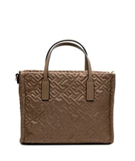 TOMMY HILFIGER TH CITY Geantă de m&acirc;nă, cu curea de umăr Taupe nordic - Genți femei - 3